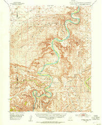 NUTTERS HOLE, UT HISTORICAL MAP GEOPDF 1