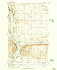BEVERLY, WA HISTORICAL MAP GEOPDF 15X15