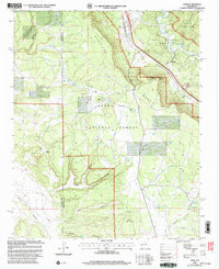 ROWE, NM HISTORICAL MAP GEOPDF 7.5X7.5 G