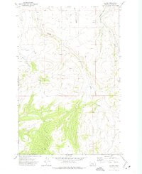 CALVERT, MT HISTORICAL MAP GEOPDF 7.5X7.