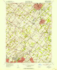 LANSDALE, PA HISTORICAL MAP GEOPDF 7.5X7