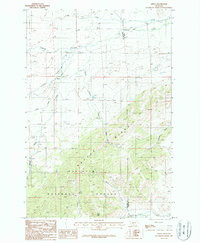 SEDAN, MT HISTORICAL MAP GEOPDF 7.5X7.5