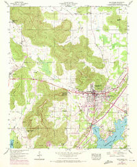 SCOTTSBORO, AL HISTORICAL MAP GEOPDF 7.5