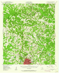 PALESTINE, TX HISTORICAL MAP GEOPDF 15X1