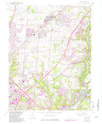 MASON, OH HISTORICAL MAP GEOPDF 7.5X7.5