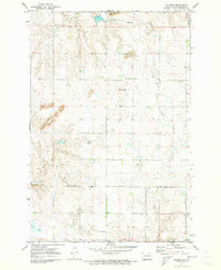 GRASSNA, ND HISTORICAL MAP GEOPDF 7.5X7.