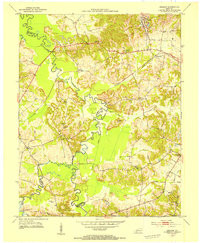 GRAHAM, KY HISTORICAL MAP GEOPDF 7.5X7.5