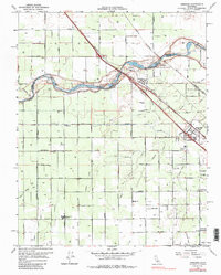 HERNDON, CA HISTORICAL MAP GEOPDF 7.5X7.
