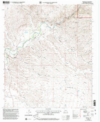 REDROCK, NM HISTORICAL MAP GEOPDF 7.5X7.