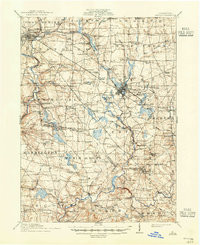 MERCER, PA HISTORICAL MAP GEOPDF 15X15 G