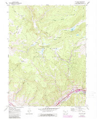 VAIL WEST, CO HISTORICAL MAP GEOPDF 7.5X