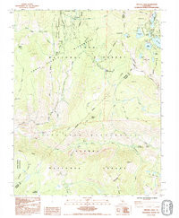 CRYSTAL CRAG, CA HISTORICAL MAP GEOPDF 7