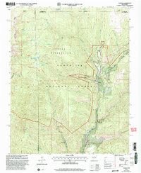 COWLES, NM HISTORICAL MAP GEOPDF 7.5X7.5