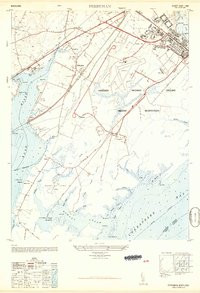 PERRYMAN, MD HISTORICAL MAP GEOPDF 7.5X7