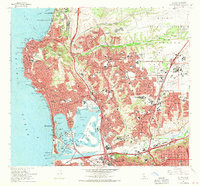 LA JOLLA, CA HISTORICAL MAP GEOPDF 7.5X7