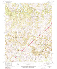 LICK CREEK, IL HISTORICAL MAP GEOPDF 7.5