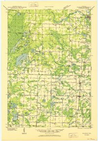 COLEMAN, WI HISTORICAL MAP GEOPDF 15X15