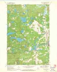 EAGLE RIVER WEST, WI HISTORICAL MAP GEOP
