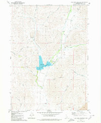 FISH CREEK RESERVOIR, ID HISTORICAL MAP