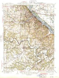 HANNIBAL, MO-IL HISTORICAL MAP GEOPDF 15