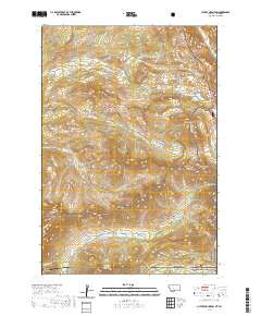 CUTOFF MOUNTAIN, MT-WY