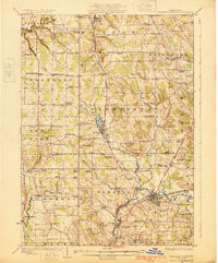 CAMBRIDGE SPRINGS, PA HISTORICAL MAP GEO