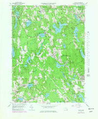 PAXTON, MA HISTORICAL MAP GEOPDF 7.5X7.5