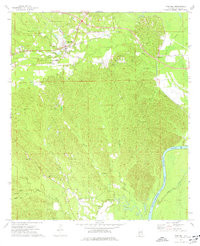 PINE HILL, AL HISTORICAL MAP GEOPDF 7.5X