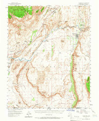 HURRICANE, UT HISTORICAL MAP GEOPDF 15X1