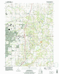 QUINCY EAST, IL HISTORICAL MAP GEOPDF 7.