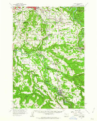 SANDY, OR HISTORICAL MAP GEOPDF 15X15 GR