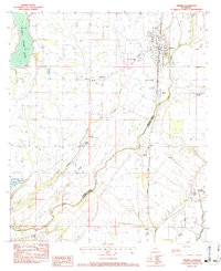 WISNER, LA HISTORICAL MAP GEOPDF 7.5X7.5