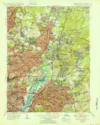WASHINGTON EAST, DC-MD HISTORICAL MAP GE