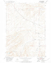 OREANA, ID HISTORICAL MAP GEOPDF 7.5X7.5