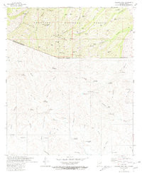 PAJARITO PEAK, AZ HISTORICAL MAP GEOPDF