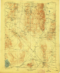TONOPAH W, NV HISTORICAL MAP GEOPDF 1X1