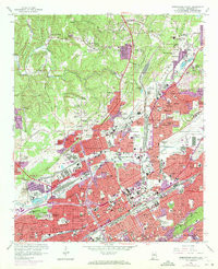 BIRMINGHAM NORTH, AL HISTORICAL MAP GEOP