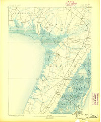 DENNISVILLE, NJ HISTORICAL MAP GEOPDF 15