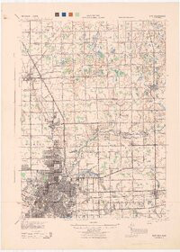 FLINT, MI HISTORICAL MAP GEOPDF 15X15 GR