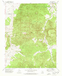PINTO, UT HISTORICAL MAP GEOPDF 7.5X7.5
