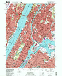 CENTRAL PARK, NY-NJ HISTORICAL MAP GEOPD