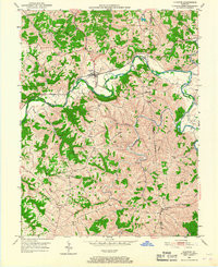 GLENCOE, KY HISTORICAL MAP GEOPDF 7.5X7.