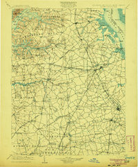DOVER, DE-MD-NJ HISTORICAL MAP GEOPDF 30