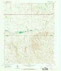 RAMSDELL, TX HISTORICAL MAP GEOPDF 7.5X7