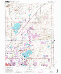 NIWOT, CO HISTORICAL MAP GEOPDF 7.5X7.5
