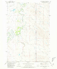 CACTUS CREEK EAST, MT-SD HISTORICAL MAP