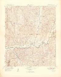 OCHILLEE, GA HISTORICAL MAP GEOPDF 7.5X7