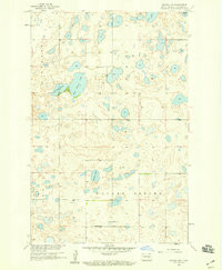 GOLDWIN SW, ND HISTORICAL MAP GEOPDF 7.5