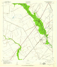 LIVERPOOL, TX HISTORICAL MAP GEOPDF 7.5X