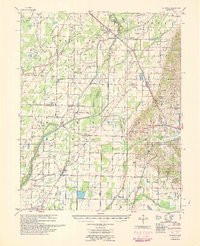 SEDGWICK, AR HISTORICAL MAP GEOPDF 15X15
